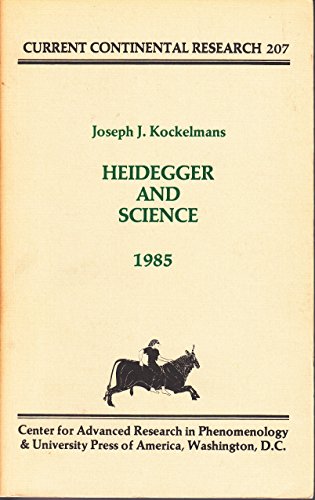 9780819145628: Heidegger and Science
