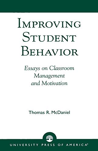 Stock image for Improving Student Behavior for sale by Bookmonger.Ltd
