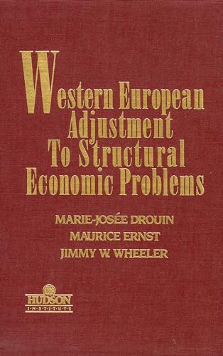 Stock image for Western European adjustment to structural economic problemsv. Ex-Library. for sale by Yushodo Co., Ltd.