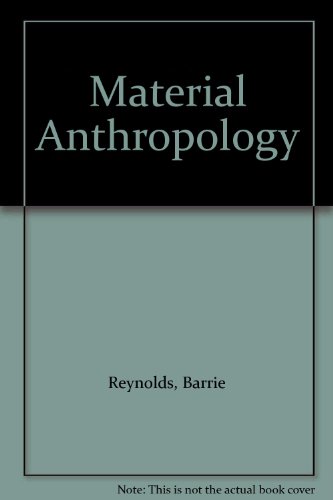 Stock image for Material Anthropology for sale by Ergodebooks