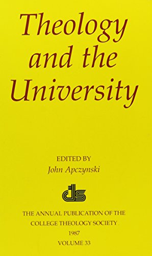 Beispielbild fr Theology and the University: zum Verkauf von Andover Books and Antiquities