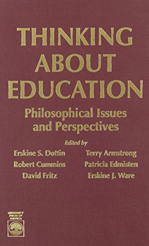 Imagen de archivo de Thinking About Education a la venta por Majestic Books