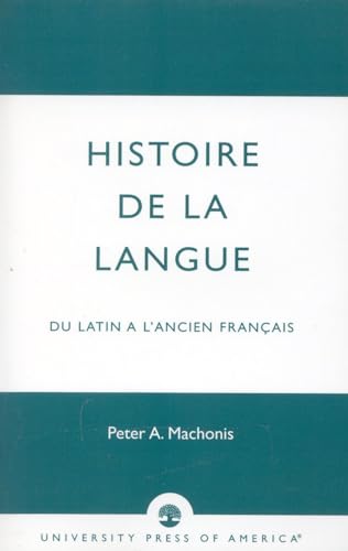 9780819178732: Histoire De La Langue