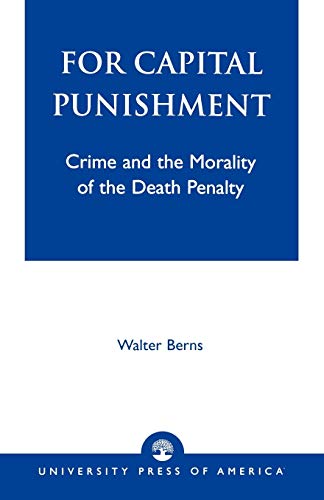 Stock image for For Capital Punishment for sale by Irish Booksellers