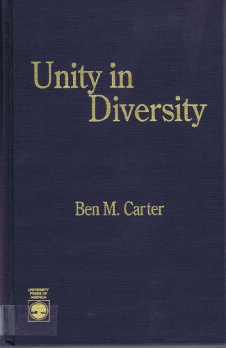 Imagen de archivo de Unity in Diversity a la venta por HPB-Red