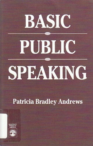 9780819184924: Basic Public Speaking