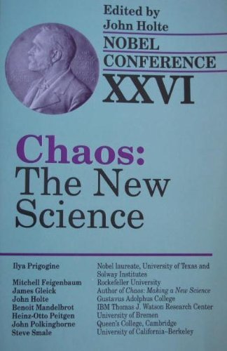 Beispielbild fr Chaos: The New Science (Nobel Conference XXVI) zum Verkauf von Friends of  Pima County Public Library