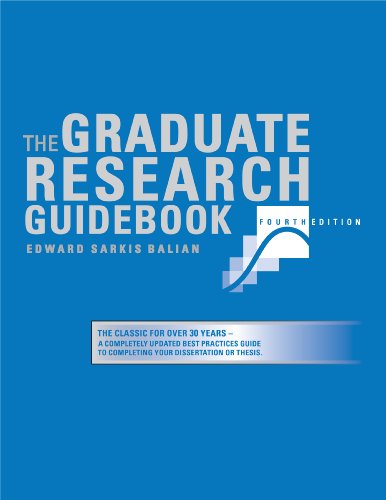 Stock image for The Graduate Research Guidebook: A Practical Approach to Doctoral/Masters Research for sale by ThriftBooks-Dallas