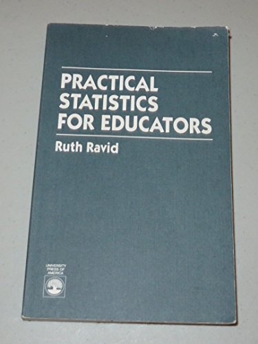 Stock image for Practical Statistics for Educators for sale by Bingo Used Books