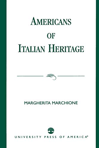 Beispielbild fr Americans of Italian Heritage zum Verkauf von HPB-Red