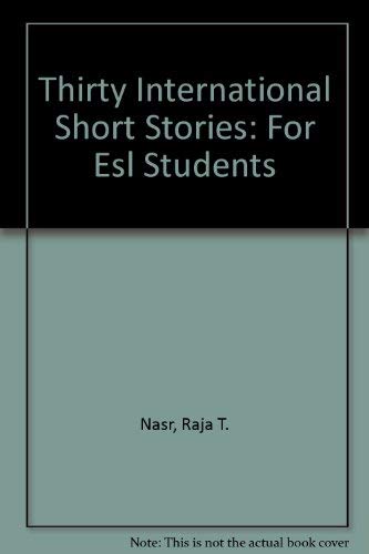 Thirty International Short Stories (9780819198648) by Nasr, Raja Tewfik