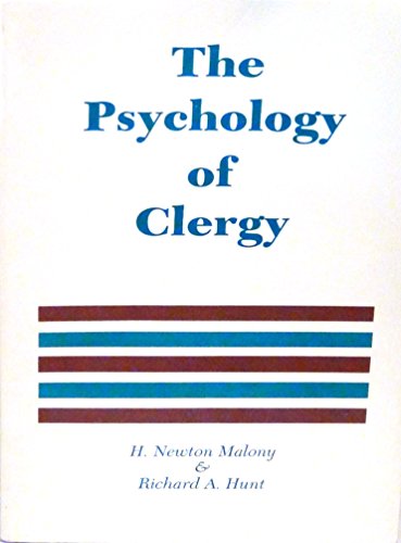 Beispielbild fr The Psychology of Clergy zum Verkauf von Better World Books