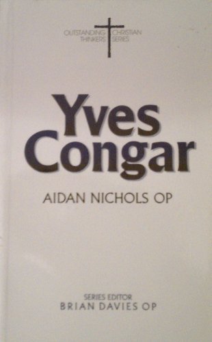 Yves Congar (9780819214874) by Nichols, Aidan