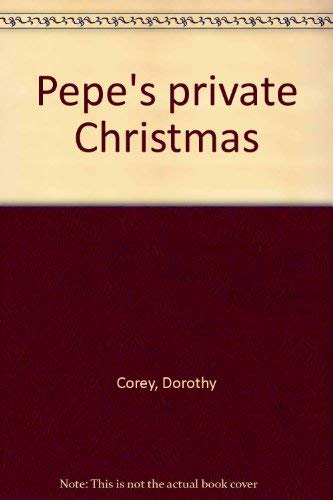 Stock image for Pepes private Christmas for sale by Hawking Books