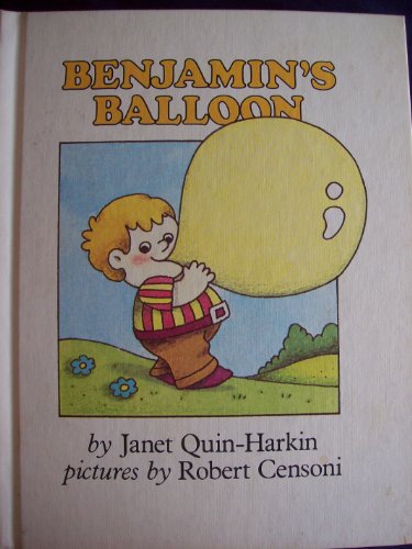 Beispielbild fr Benjamin's Balloon zum Verkauf von Better World Books