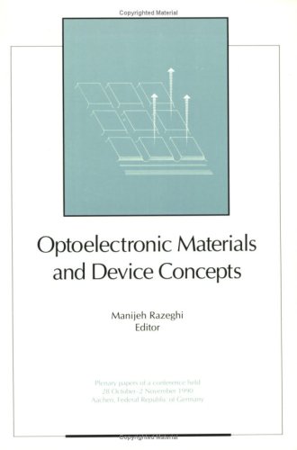 Beispielbild fr Optoelectronic Materials and Device Concepts zum Verkauf von Ammareal
