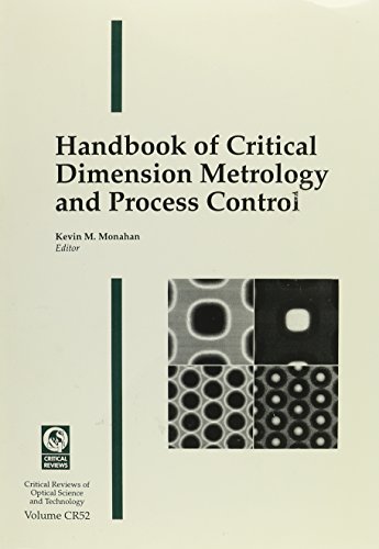 Imagen de archivo de Handbook of Critical Dimension Metrology and Process Control: Proceedings of a Conference Held 28-29 September 1993 Monterey, California (Critical Reviews of Optical Science & Technology) a la venta por HPB-Red