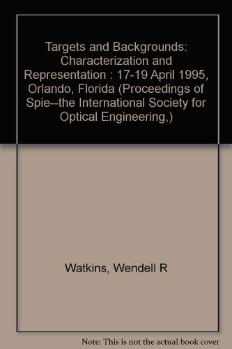 Targets and Backgrounds: Characterization and Representation - Volume 2469, Proceedings of SPIE -...