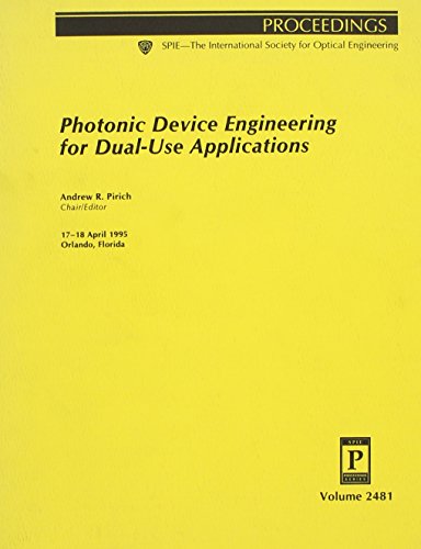 Photonic Device Engineering for Dual-Use Applications - Volume 2481, Proceedings of SPIE - The In...