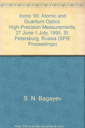 Atomic and Quantum Optics: High-Precision Measurements, ICONO '95, Proceedings of, Volume 2799, 2...