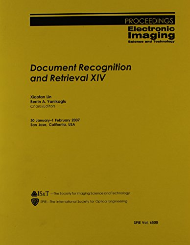 9780819466136: Document Recognition and Retrieval XIV (Proceedings of SPIE)