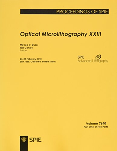9780819480545: Optical Microlithography XXIII