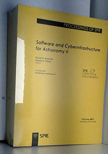 Stock image for Software and Cyberinfrastructure for Astronomy II for sale by Phatpocket Limited