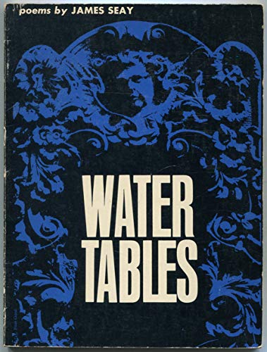 Beispielbild fr Water Tables zum Verkauf von The Book Shelf