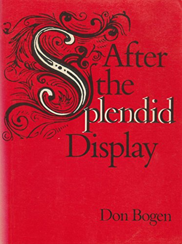 Stock image for After the Splendid Display (Wesleyan New Poets) for sale by Magus Books Seattle