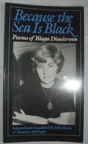 Stock image for Because the Sea Is Black: Poems for sale by ThriftBooks-Atlanta