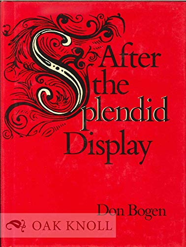 Stock image for After the Splendid Display for sale by Daedalus Books