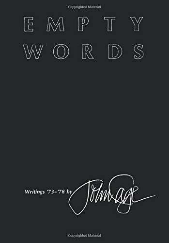 Beispielbild fr Empty Words: Writings '73-'78 zum Verkauf von Books From California