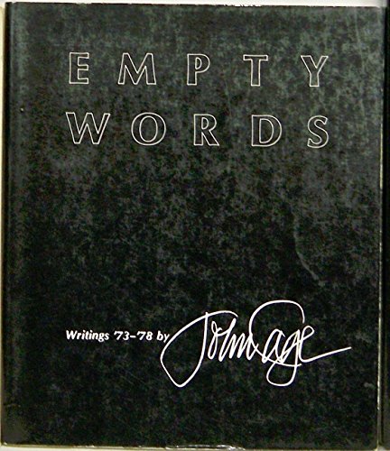 9780819560674: Empty Words: Writings ’73–’78