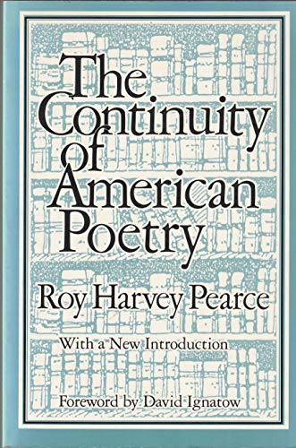 Stock image for The Continuity of American Poetry for sale by The Book Shelf