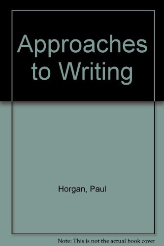9780819562210: Approaches to Writing