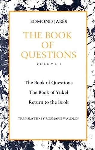 Stock image for The Book of Questions: Volume I [The Book of Yukel, Return to the Book] (The Book of Questions , Vol 1) for sale by A Cappella Books, Inc.