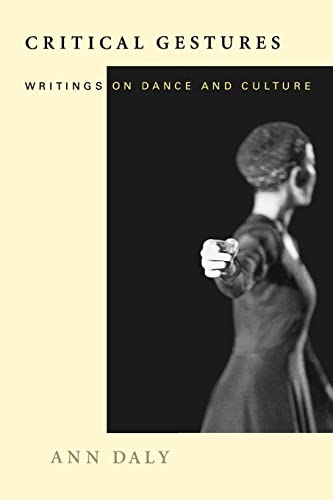 Imagen de archivo de Critical Gestures: Writings on Dance and Culture a la venta por HPB-Red