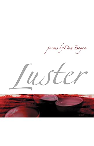 Stock image for Luster (Wesleyan Poetry Series) for sale by Books From California