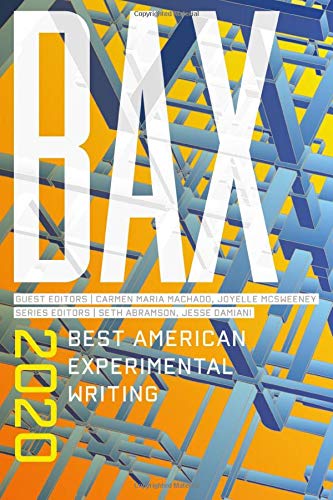9780819579577: Bax 2020: Best American Experimental Writing (Bax: Best American Experimental Writing (Hrd))
