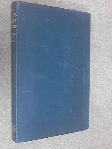 Beispielbild fr New Chapters in the History of Greek Literature: Recent Discoveries in Greek Poetry and Prose of the Fourth and Following Centuries B.C. zum Verkauf von Powell's Bookstores Chicago, ABAA