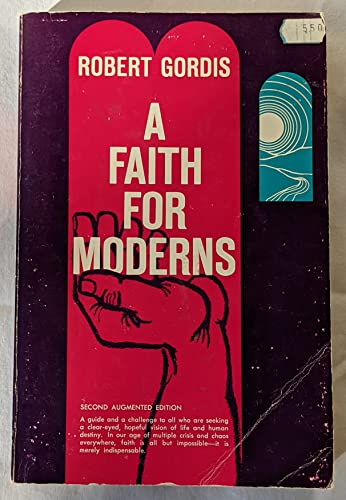 Imagen de archivo de Faith for Moderns a la venta por Wonder Book