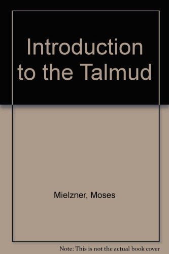 Imagen de archivo de Introduction to the Talmud a la venta por ThriftBooks-Dallas