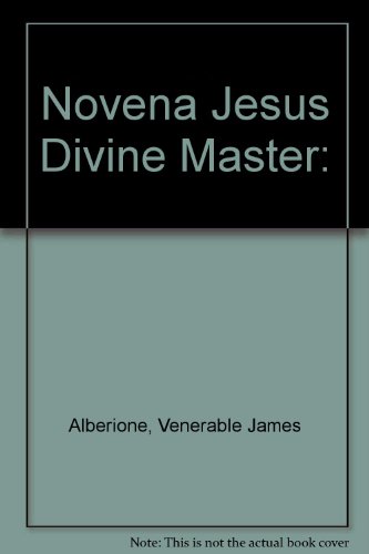 Stock image for Novena Jesus Divine Master: for sale by Tall Stories BA