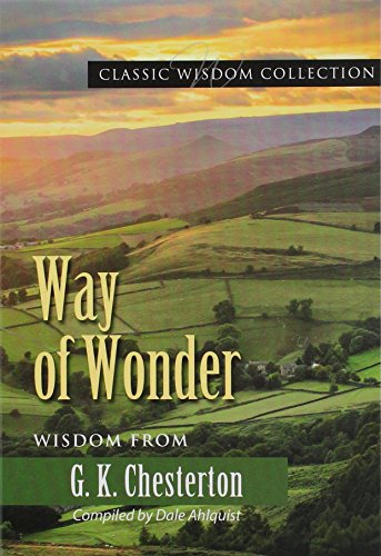 Stock image for Zzzway of Wonder Cwc Chesterton (Classic Wisdom Collection) for sale by Jenson Books Inc