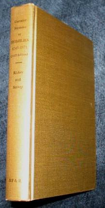 Certaine Sermons or Homilies Appointed to Be Read in the Churches in the Time of Elizabeth 1st, 1547-1571/2 Volumes in 1 (9780820110080) by Church Of England