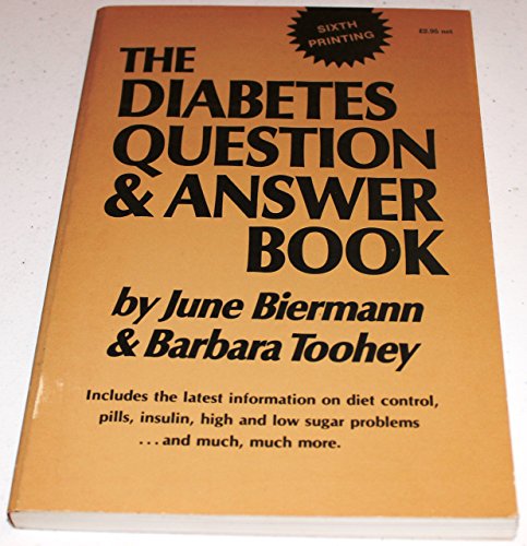 Stock image for The diabetes question and answer book for sale by BookManBookWoman Books