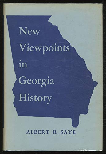 Stock image for NEW VIEWPOINTS IN GEORGIA HISTORY 1732-1789. for sale by Nelson & Nelson, Booksellers