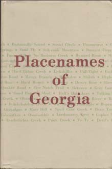 Beispielbild fr Placenames of Georgia: Essays of John H. Goff zum Verkauf von Avol's Books LLC