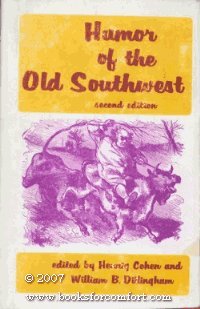 Stock image for Humor of the Old Southwest for sale by Better World Books