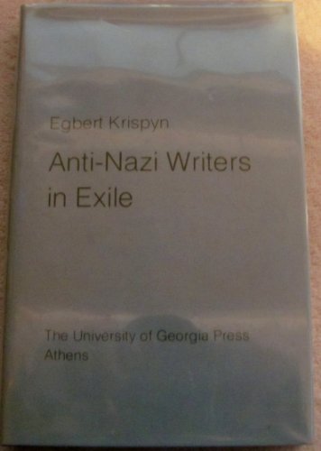 Beispielbild fr Anti-Nazi Writers in Exile zum Verkauf von Better World Books